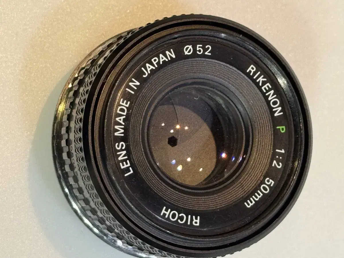 ricoh rikenon lens 50mm