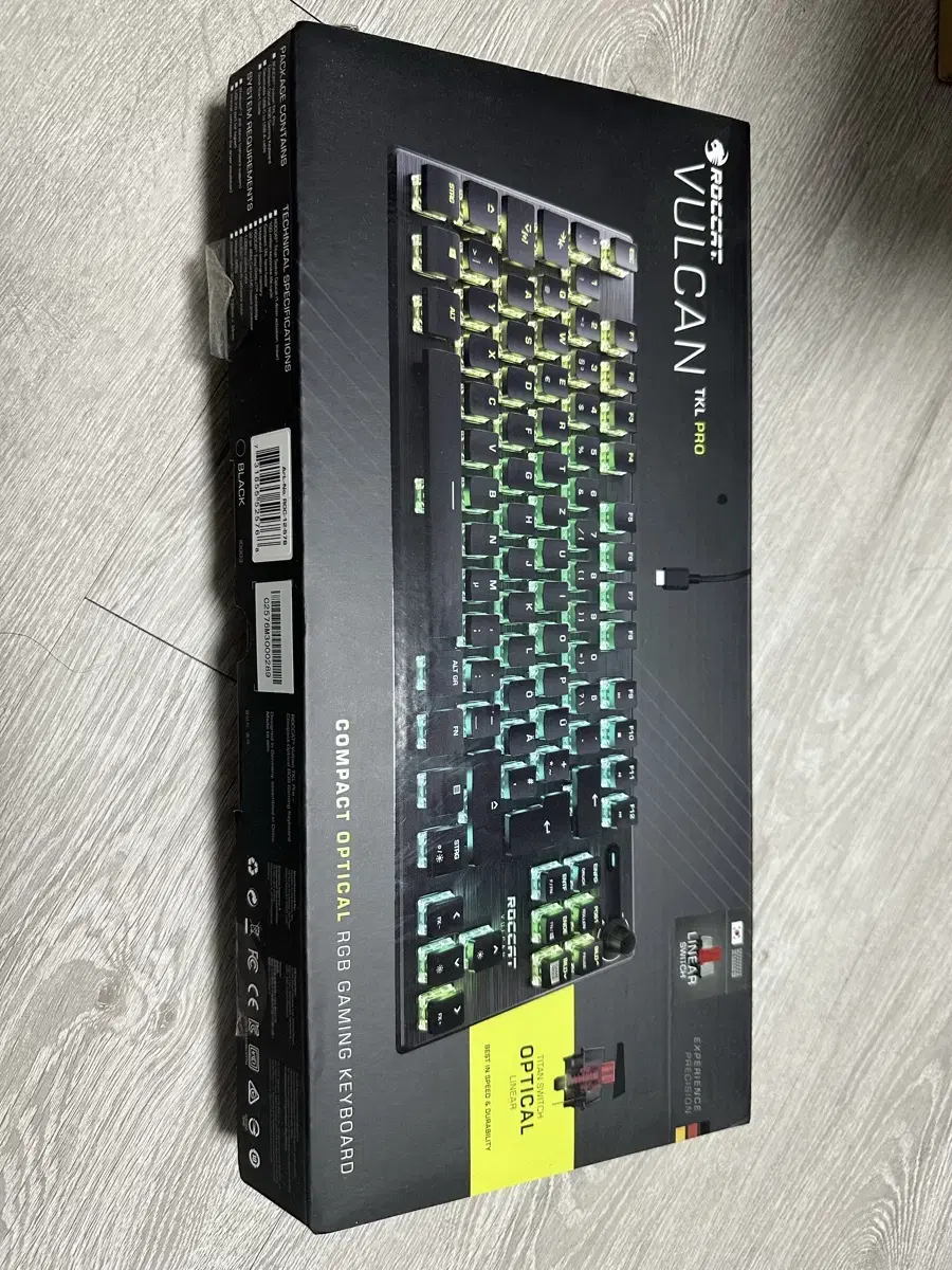 로켓 Vulcan TKL Pro 키보드