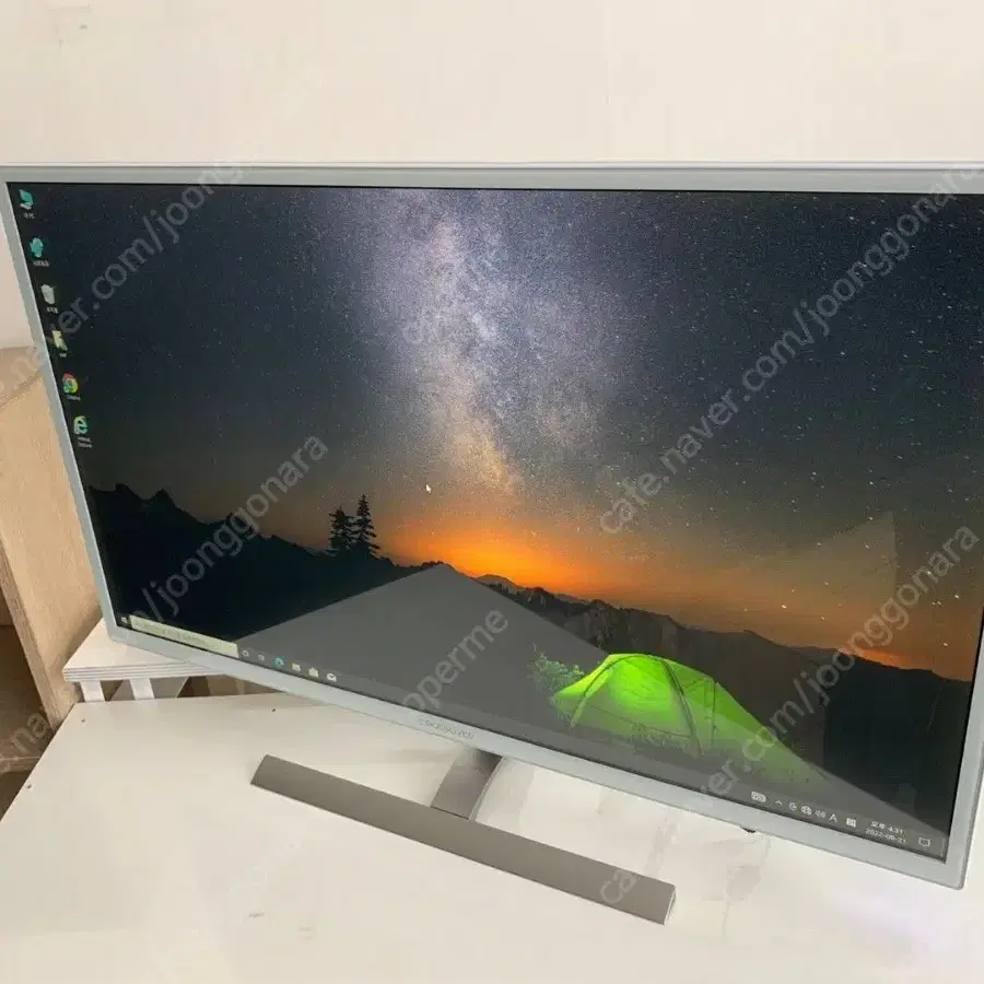 크로스오버 32인치 게이밍모니터 144hz 1ms 게임용 상태A급