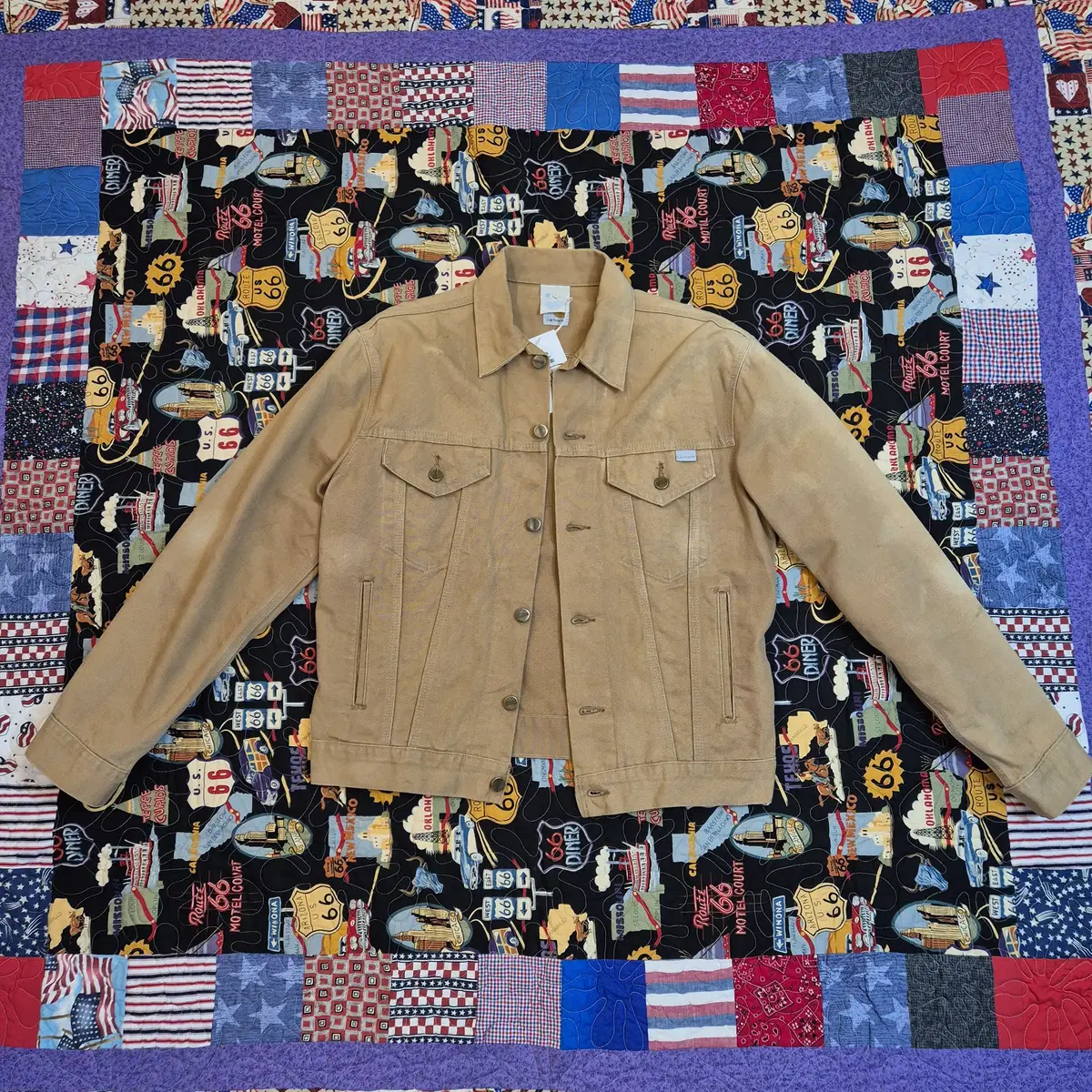 90s 칼하트 JU106 트러커 자켓_Made in USA_4303073