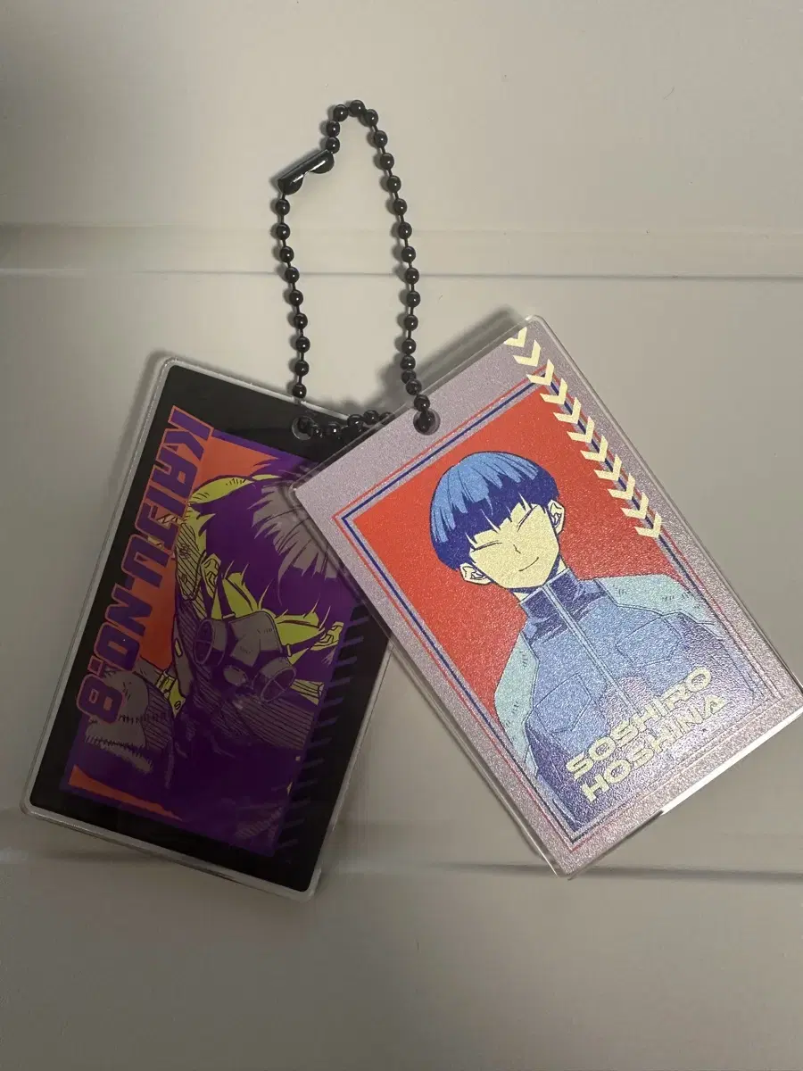 (~Tomorrow)Kaiju No. 8 Kaiju 8 Original Battle Hoshi and Soushiro Both Sides acrylic keyring Look Up Nui