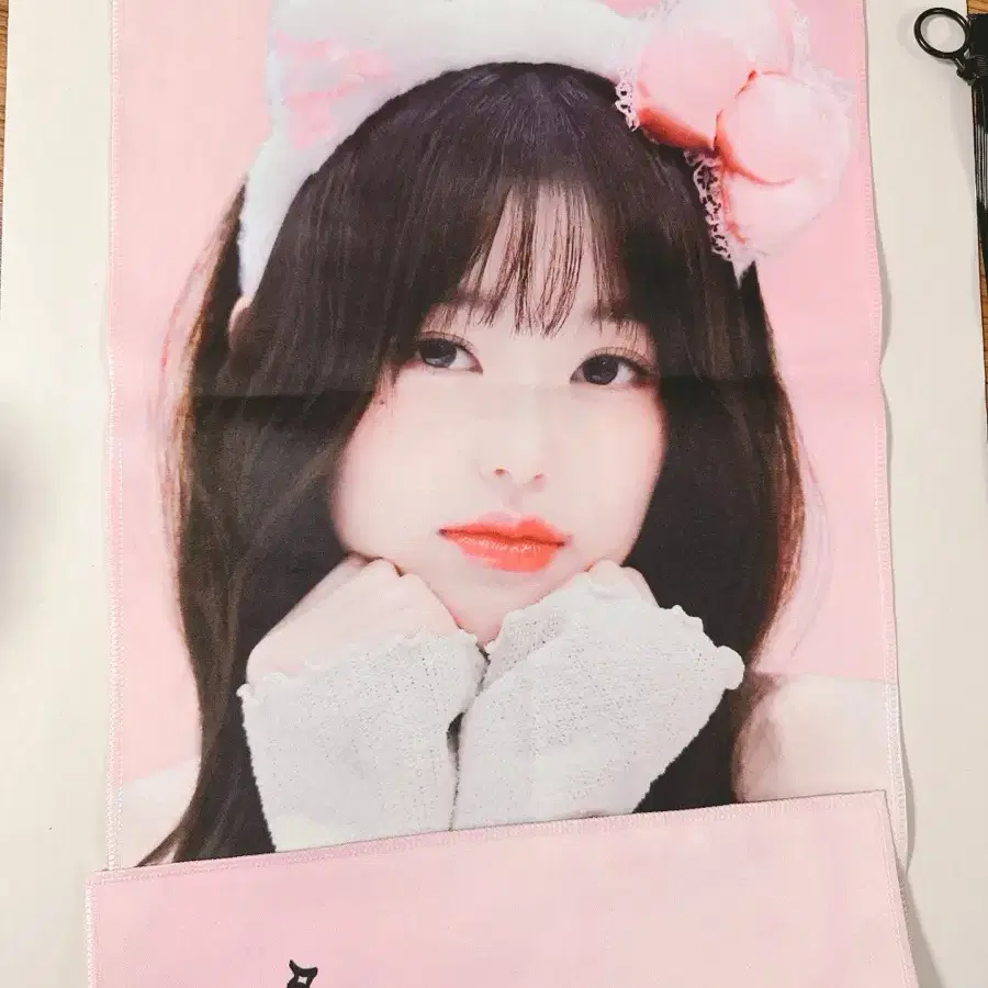 원영 아이브 원트 want 고양이 슬로건 cheering kit