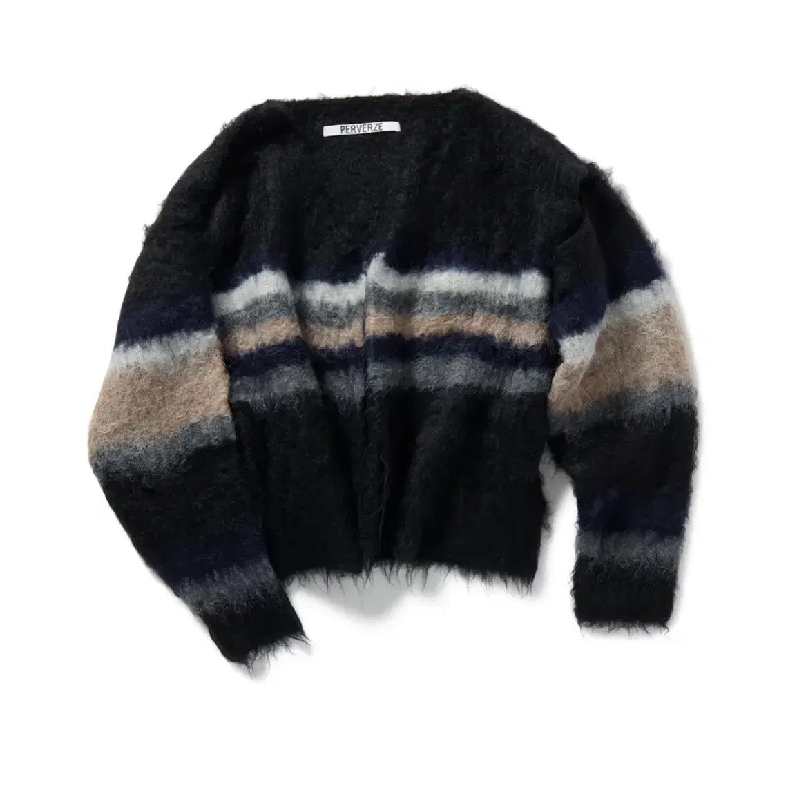 PERVERZE Double Stripe Knit Cardigan 팝니다