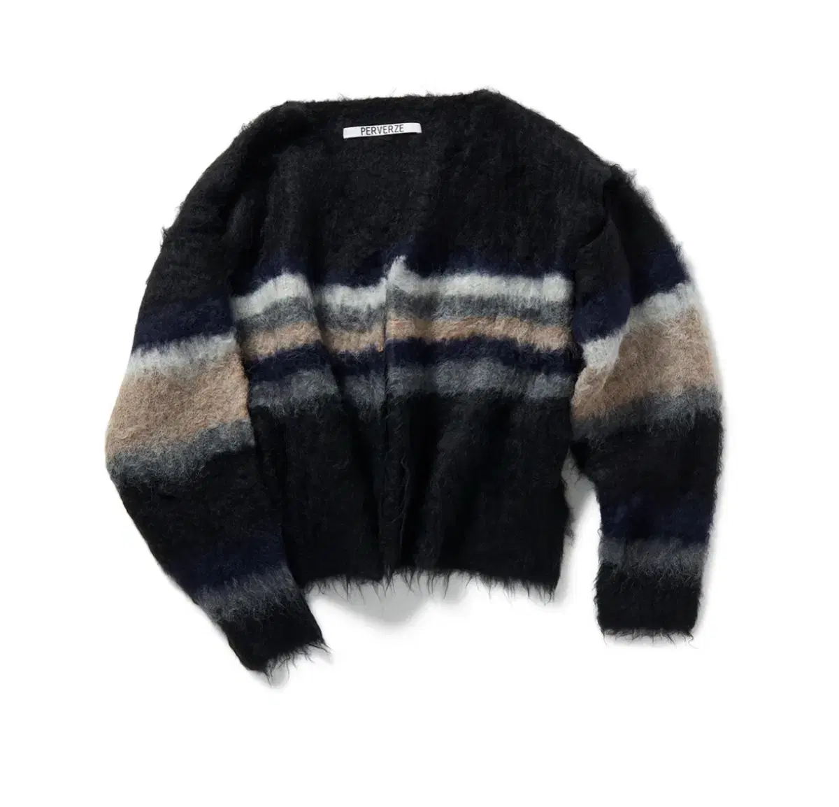 PERVERZE Double Stripe Knit Cardigan 팝니다