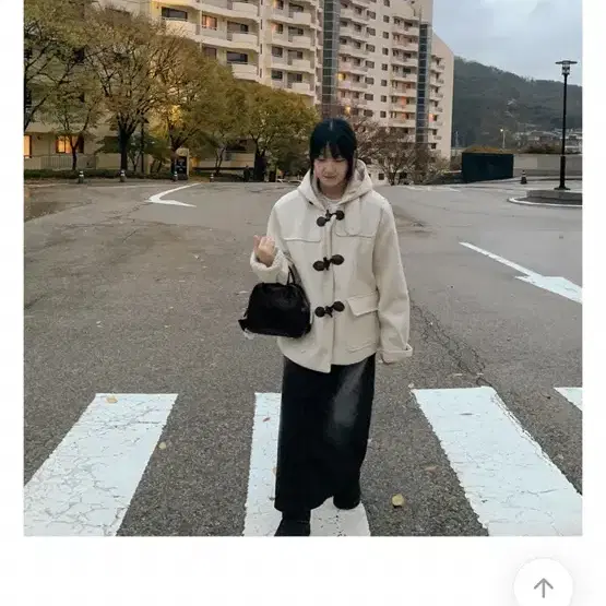 바온 poi short duffle coat 쇼트 코트