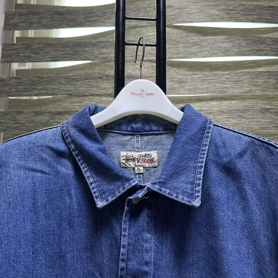 [XL]스투시 데님 초어 자켓 [stussy denim)