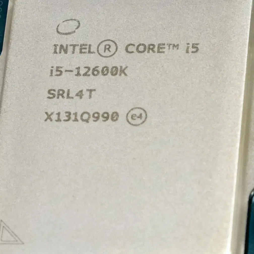 i5 12600k cpu 팝니다