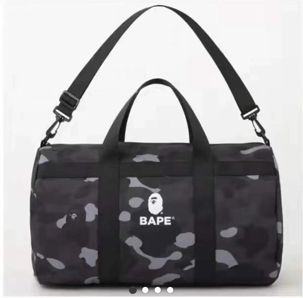 BAPE 일본 잡지부록 대용량 카모 보스턴 백