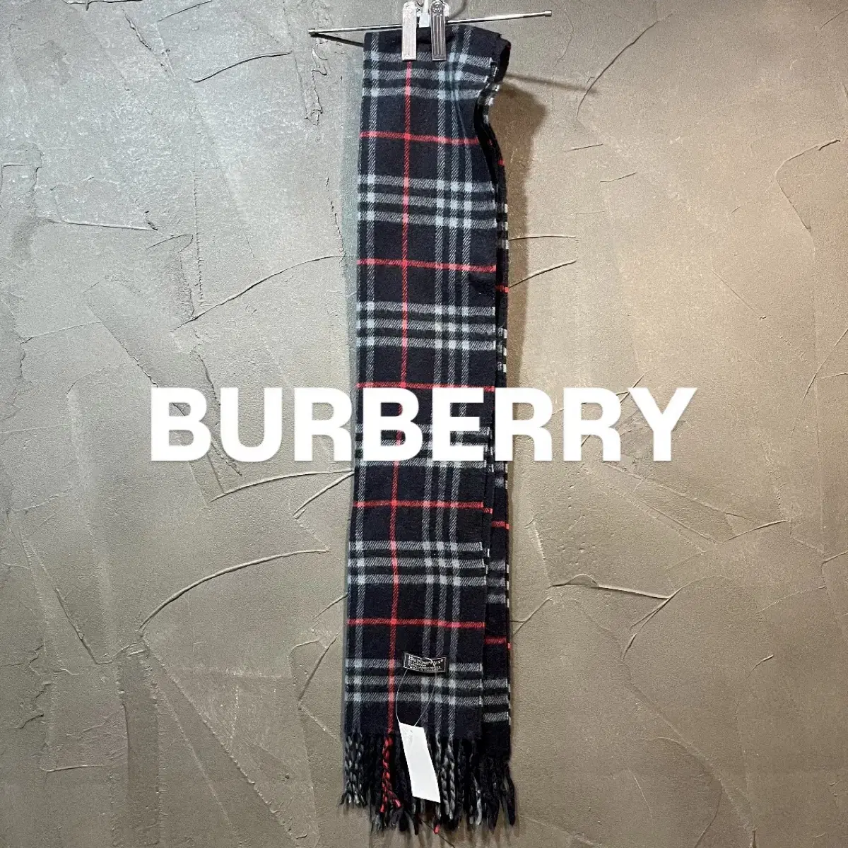 BURBERRY 버버리 램스울 노바체크 머플러