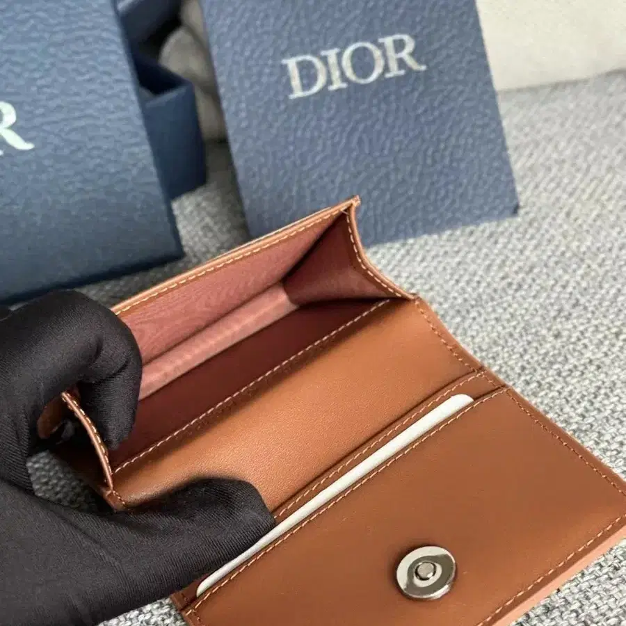 DIOR 디오르 카드 홀더 정품