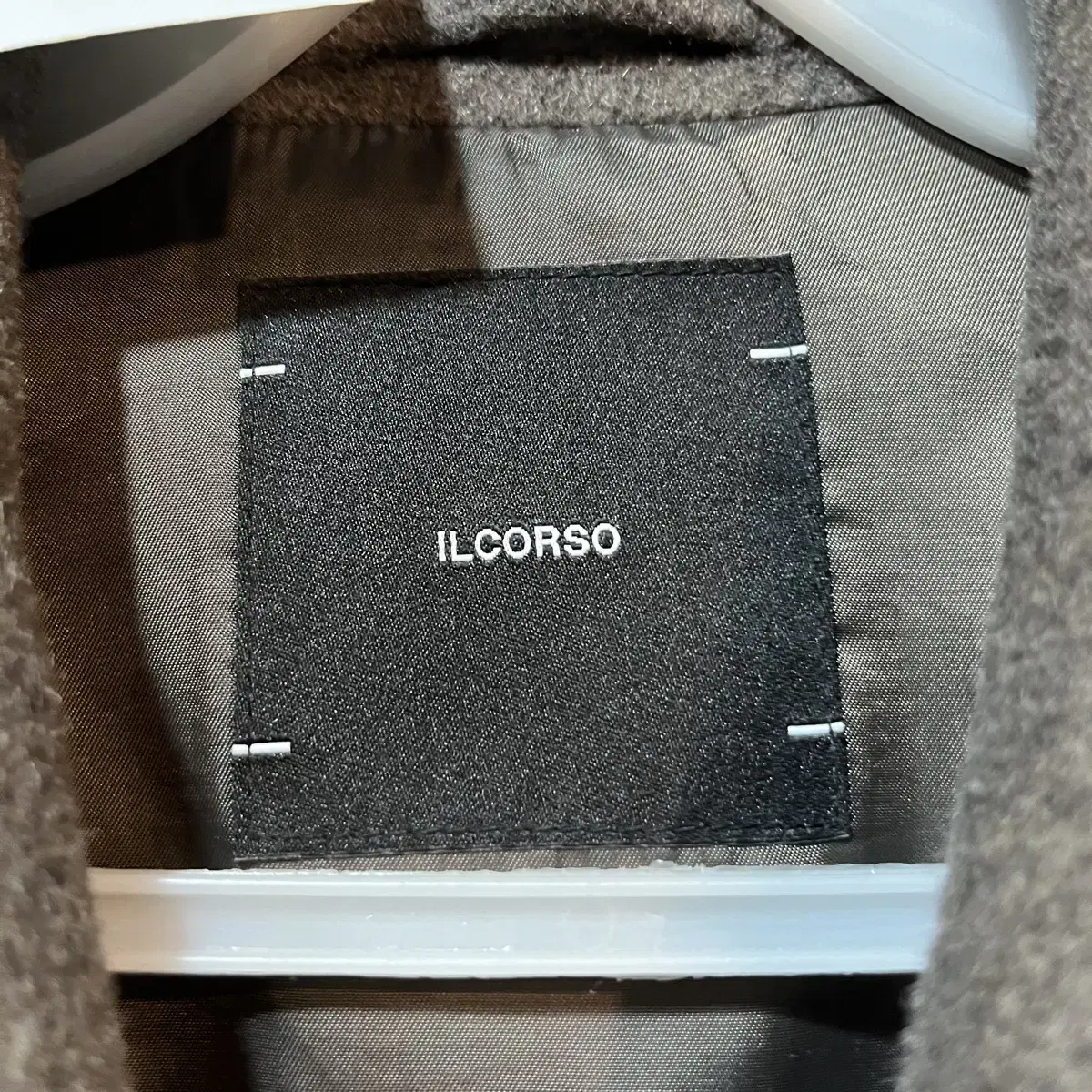 [XL] ILCORSO 일꼬르소 모직 캐시미어 투웨이 집업 자켓