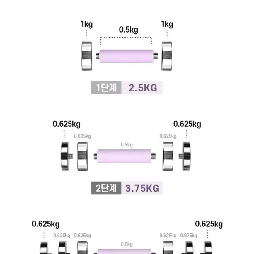 마이웨잇 무게조절 덤벨