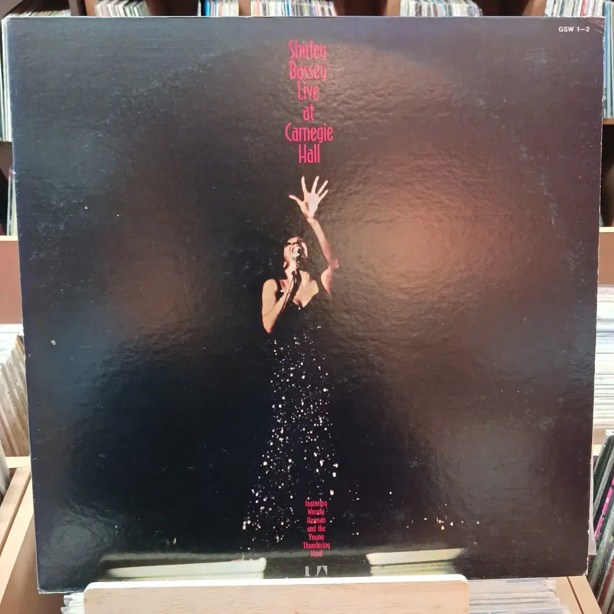 [JAZZ] SHIRLEY BASSEY LIVE 더블 LP