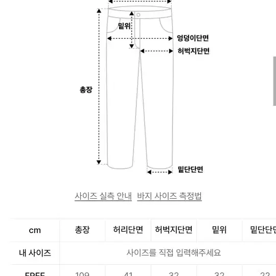 클라코 빅포켓 카고팬츠 상태굿