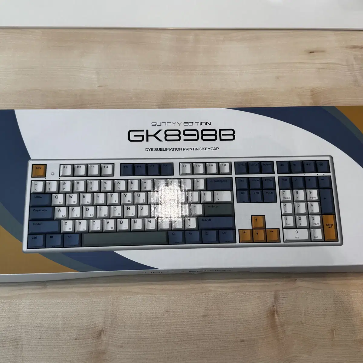 한성컴퓨터 GK898B 염료승화 EDITION 무접점키보드 35g 한무무