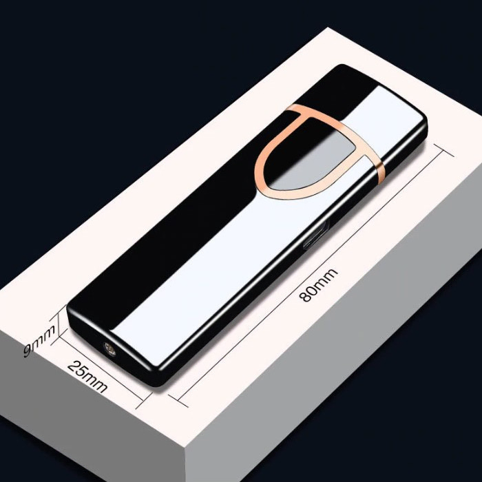 [1+1=2개] 시크가이 USB 충전 터치식 라이터 연료는 충전으로 OK