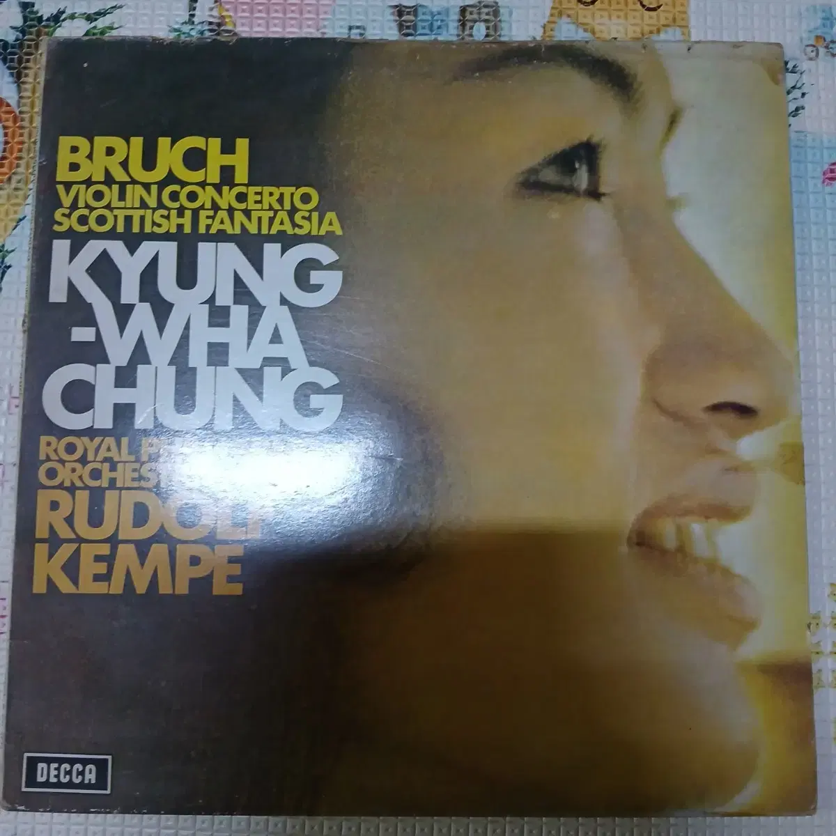 Lp중고 정경화 - BRUCH  음반 판매합니다.