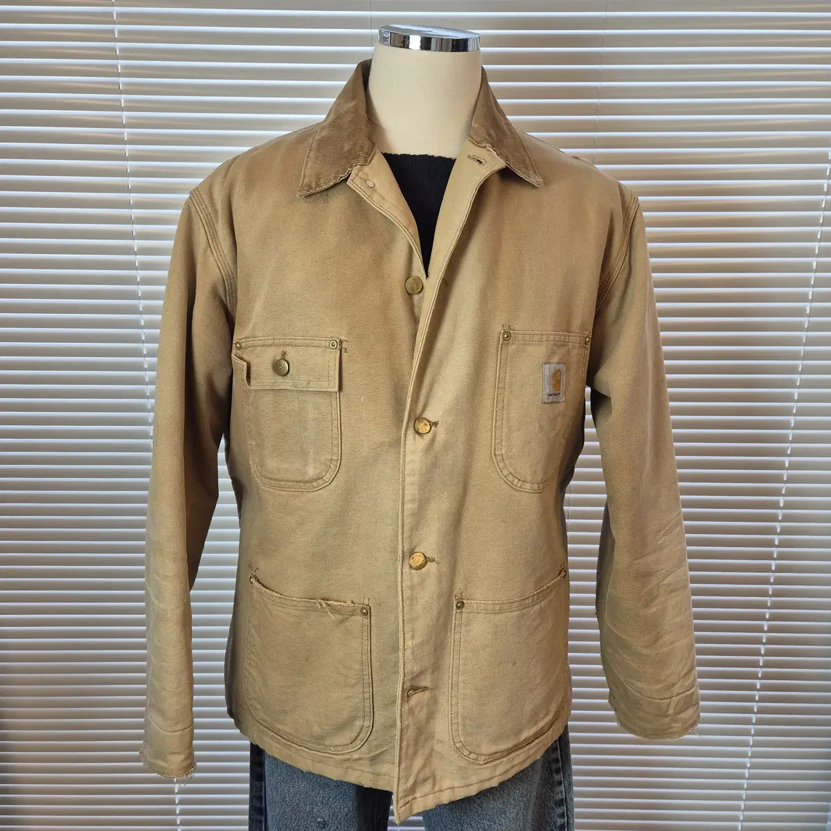 90s Carhartt 칼하트 덕캔버스 초어 코트 _4305092