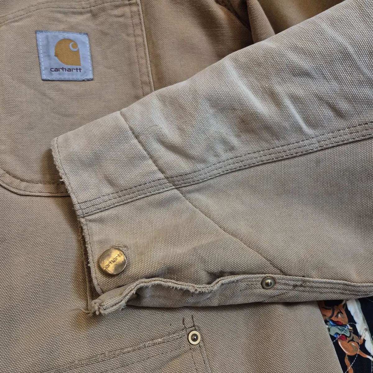 90s Carhartt 칼하트 덕캔버스 초어 코트 _4305092