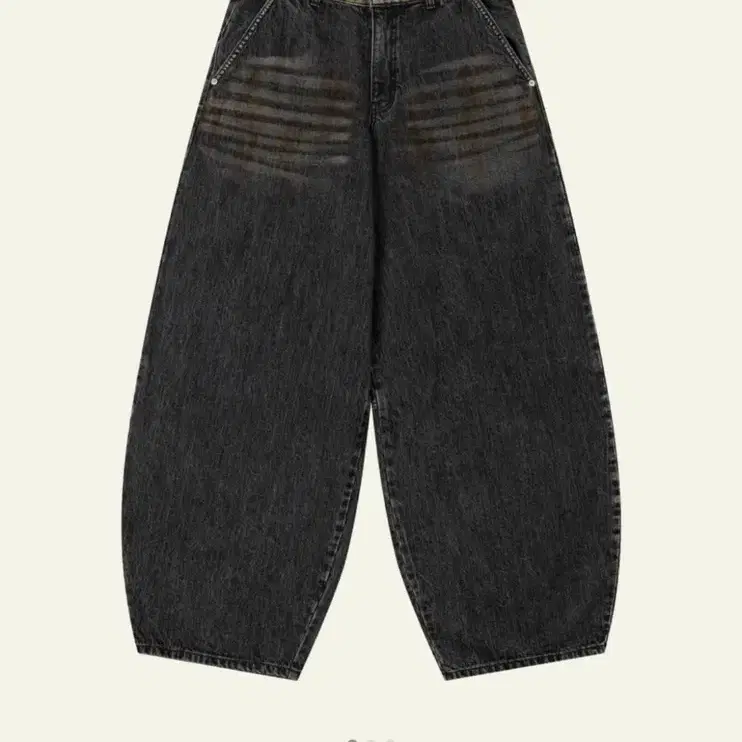 23FW 웨이비니스 Rushed washing baggy pants 3