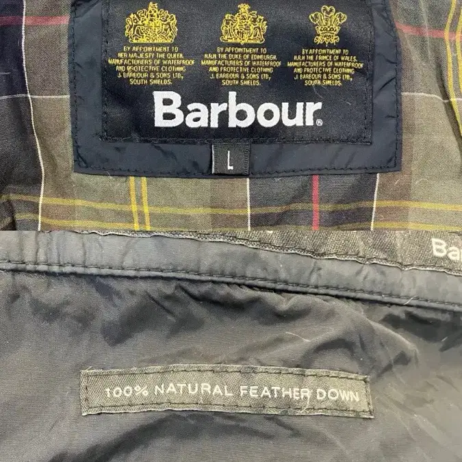 (L) Barbour 바버 페더 다운