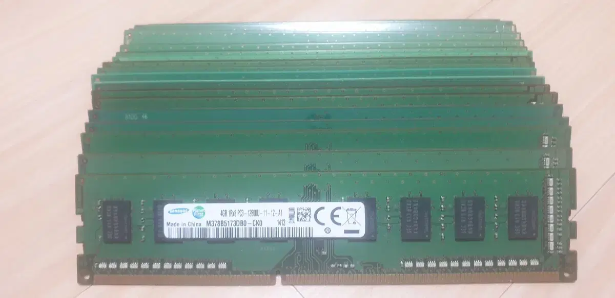 삼성 ddr3 4gb 양면, 단면 램 개별