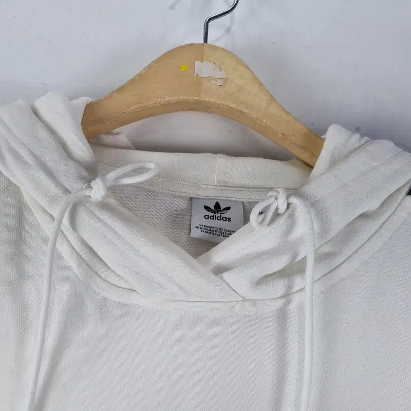 Z5955 여M 아디다스 CROPPED HOOD 화이트