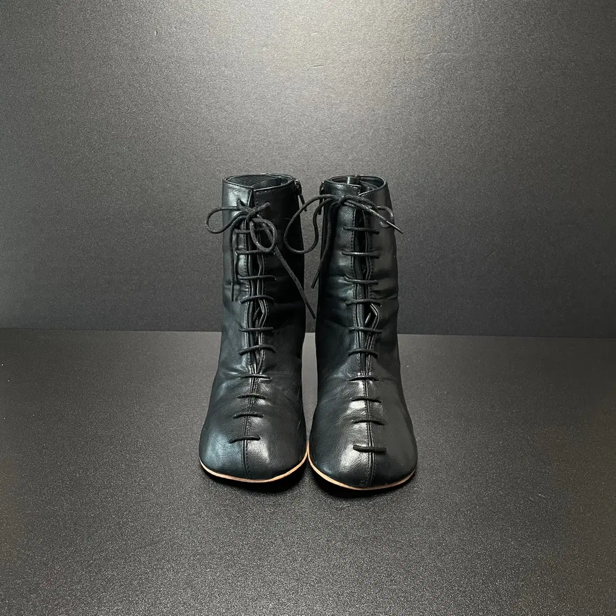 [40] MARYAM lace up boots Black