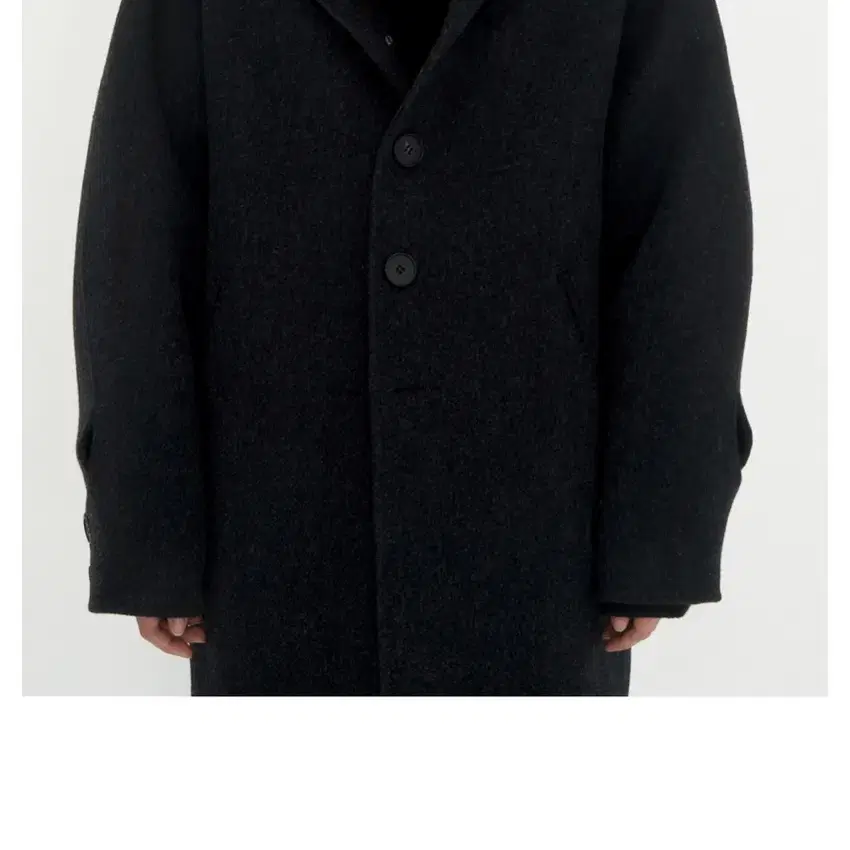 (새상품) 트리밍버드 High-Neak Half Pea Coat