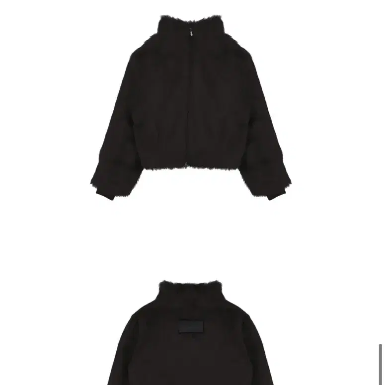 (새상품) 트리밍버트 High-neck Zip-up Fur Jacket