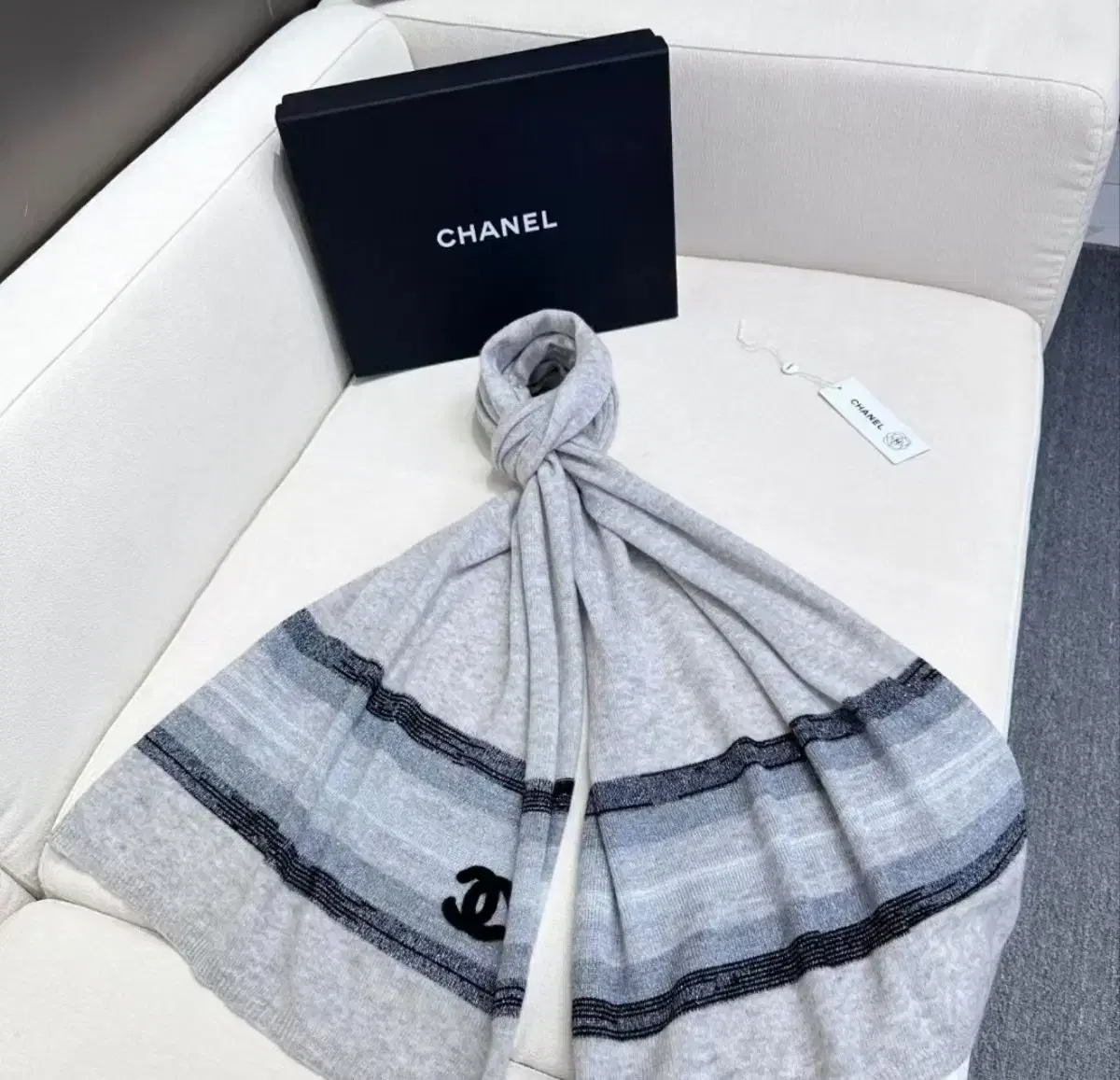 CHANEL 샤넬 목도리 숄