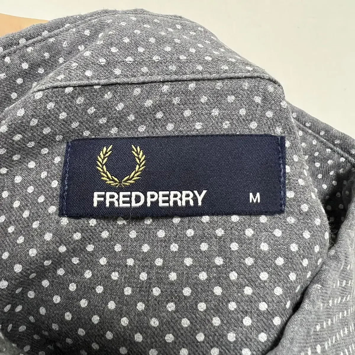 FREDPERRY/프레드페리패턴셔츠/남성95/긴팔/