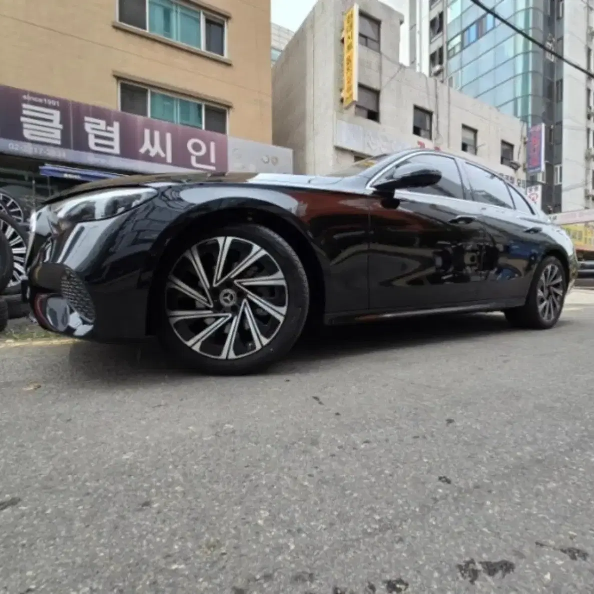 [완전신품급]W214 E300 19인치휠타이어