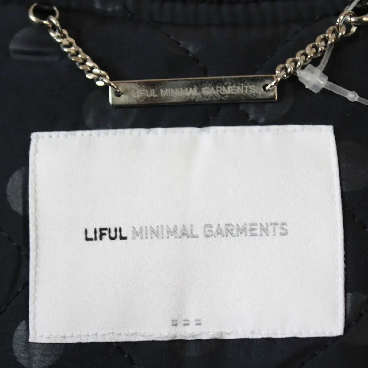 J-11369/LIFUL MINIMAL GARMENTS 남성용 배색양가죽