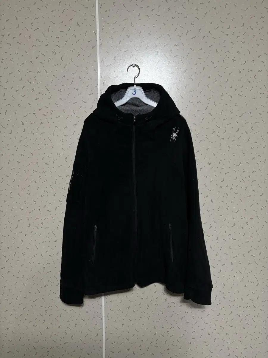 Spider Brushed Hooded Zip-Up XL