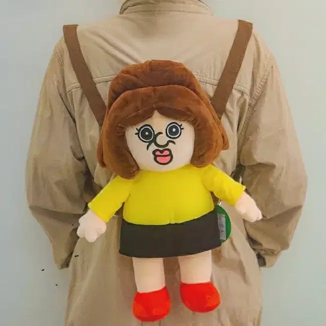 빵빵이 옥지 가방 백팩 인형 40cm