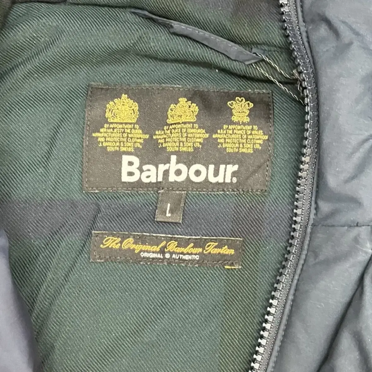 (L) Barbour 바버 후드 패딩