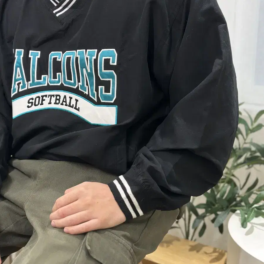 [XL] HOLLOWAY FALCONS 웜업 자켓