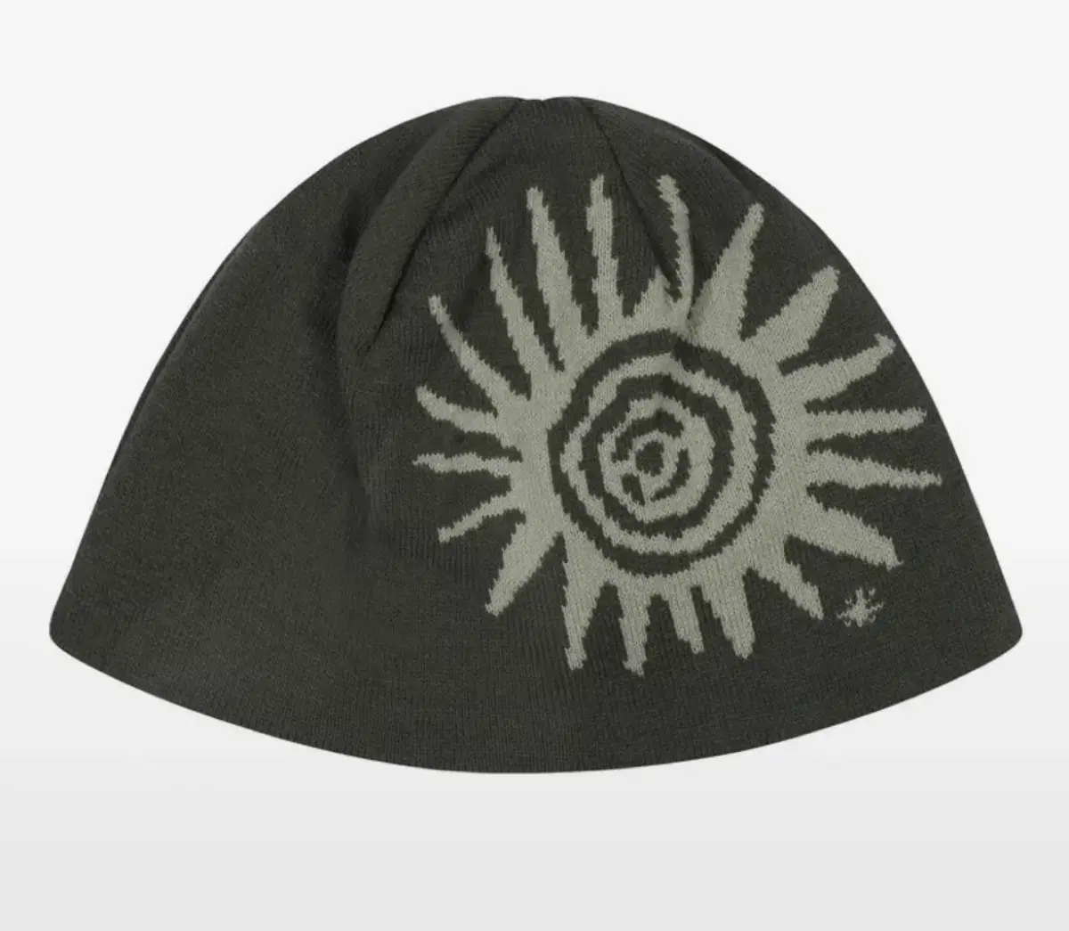 아캄 비니 aakam sun jacquard beanie 카키