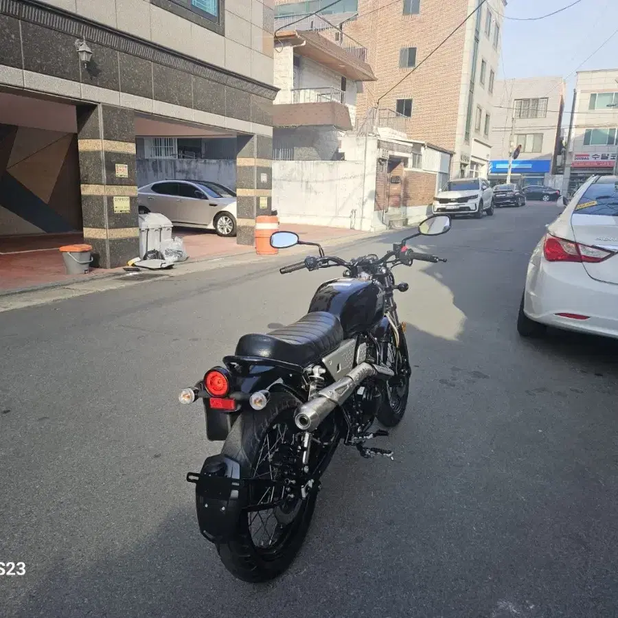 대구 22년 부캐너125 오토바이 아퀼라125 베네트125 cg125