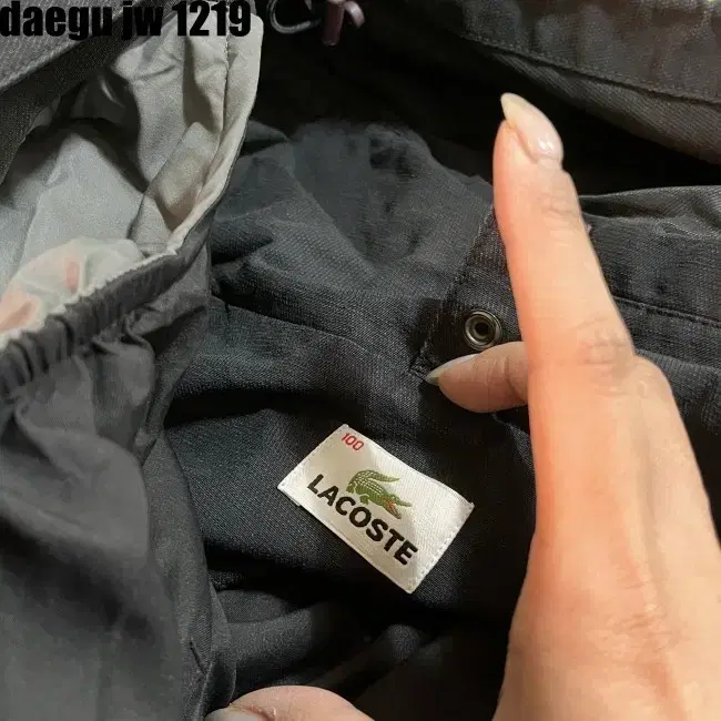 100 LACOSTE JACKET 라코스테 자켓 내외피