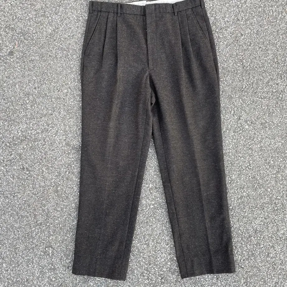 Vintage Brown Wool Pants