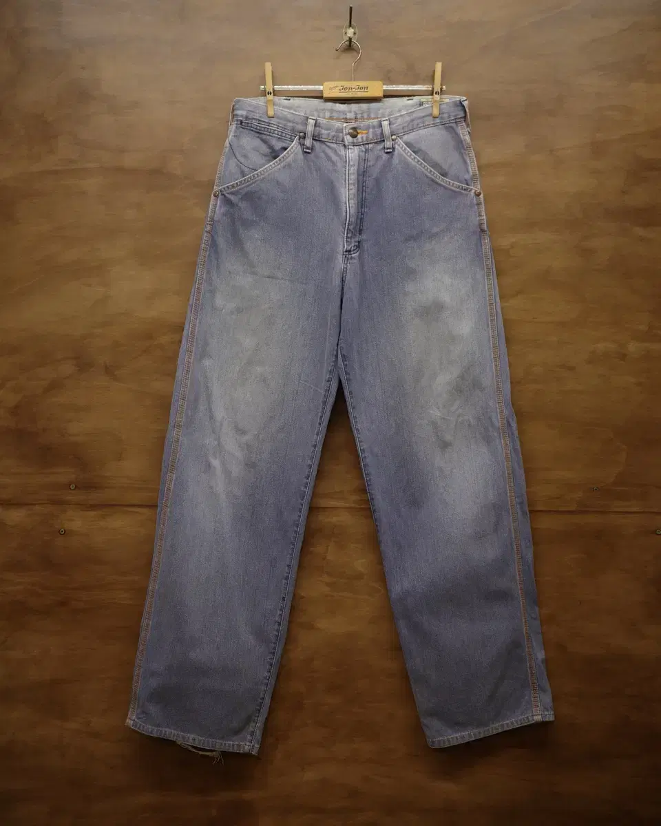 wrangler blue bell dungaree denim pants