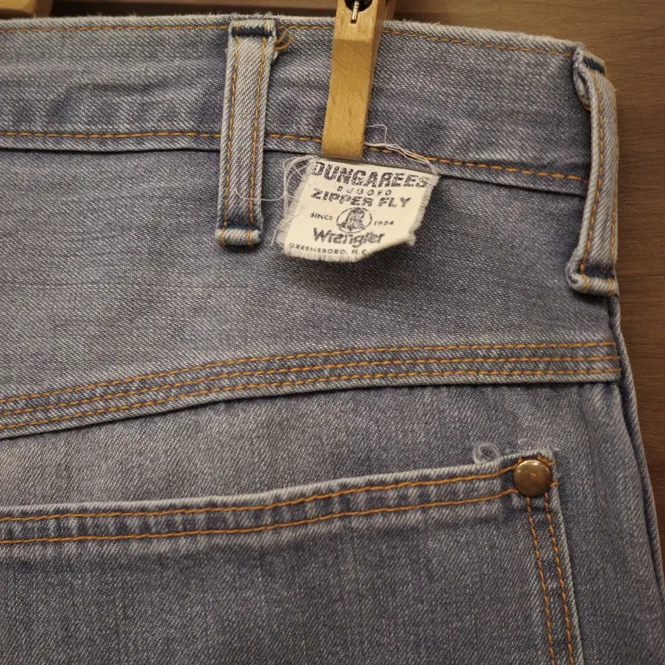 wrangler blue bell dungaree denim pants