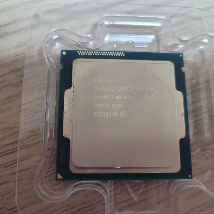 CPU I7-4770 및 정품쿨러