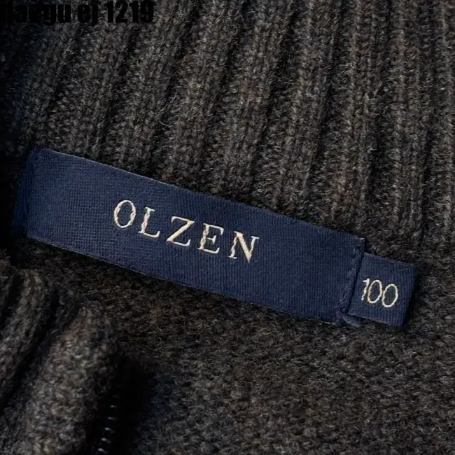 100 OLZEN KNIT 올젠 니트 집업