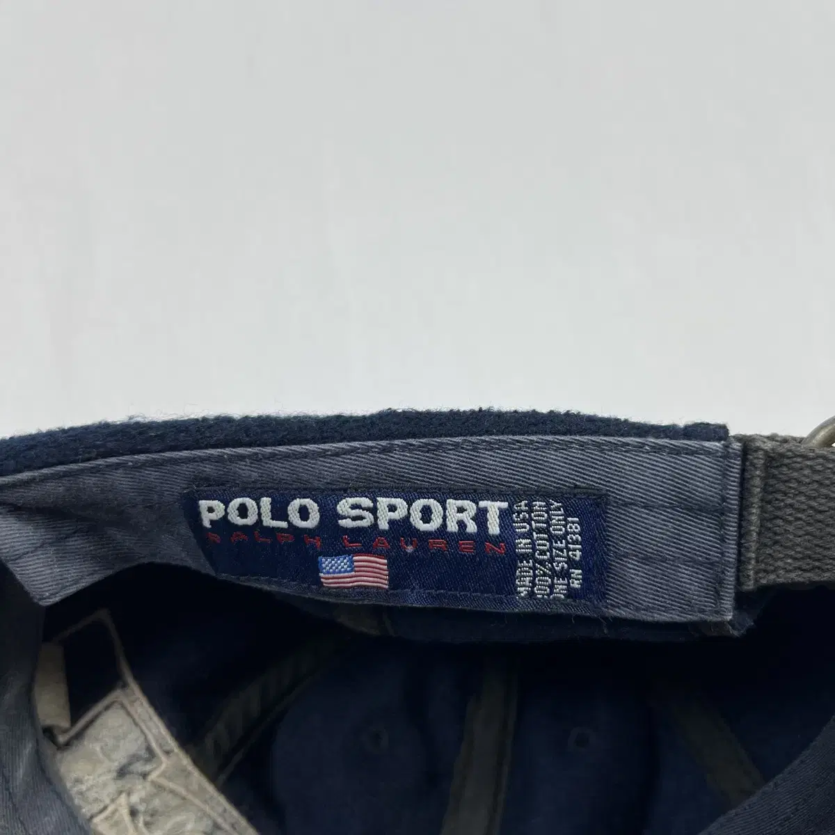 90s 폴로스포츠 polo sport rl 로고 플리스 캡 모자