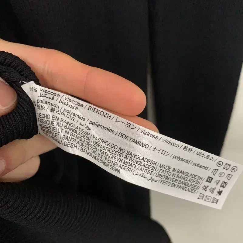 자라 ZARA 블랙 민소매 롱 원피스 90 G00998