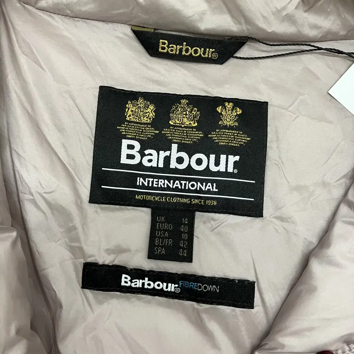 (UK14) Barbour 바버 여성 FIBRE 폴라 다운 자켓