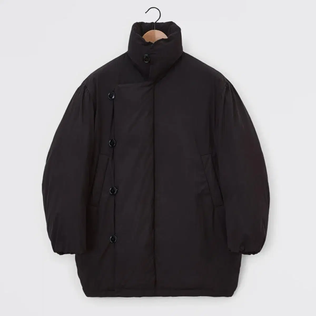 (NEW)[36] Lemaire Lemaire Long Puffer Jacket/Padded_Espresso